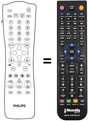Replacement remote control REMCON1122 Replacement remote control REMCON1122