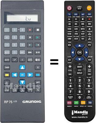 Telecomando equivalente Grundig SE6110