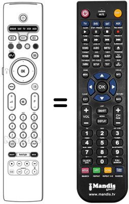 Replacement remote control REMCON804 Replacement remote control REMCON804