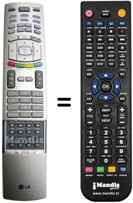 Replacement remote control LG REMCON020