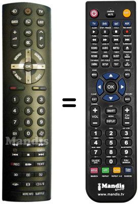 Telecomando equivalente REMCON559 Telecomando equivalente REMCON559