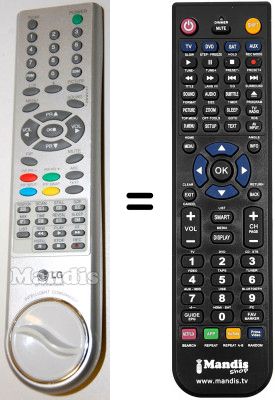Telecomando equivalente LG RE49NZ21RB