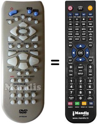 Telecomando equivalente Seg DVC30