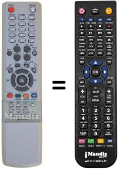 Telecomando equivalente Samsung AA59-00357B