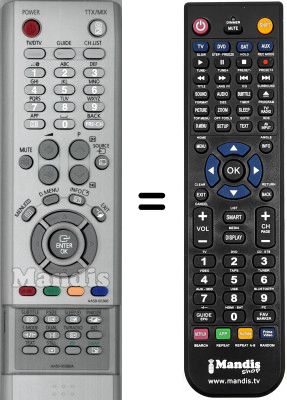 Telecomando equivalente Samsung LE40M61 Telecomando equivalente Samsung LE40M61