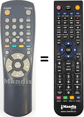 Telecomando equivalente Blaupunkt AA59-10107C