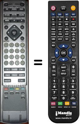Replacement remote control ADL NLC30PA