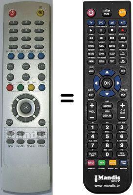 Télécommande équivalente RC42-TXT