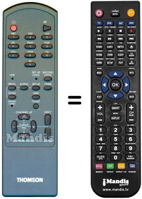 Telecomando equivalente REMCON992 Telecomando equivalente REMCON992