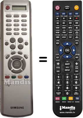 Telecomando equivalente Samsung WS32M206V Telecomando equivalente Samsung WS32M206V