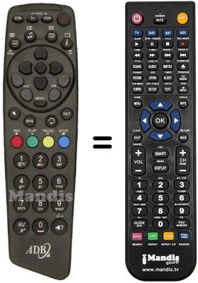 Telecomando equivalente REMCON748