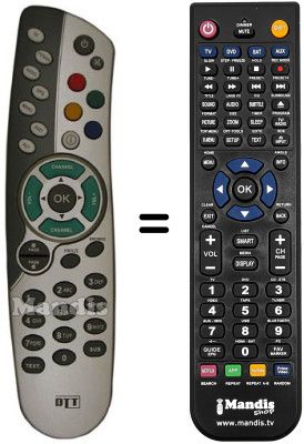 T&eacute;l&eacute;commande &eacute;quivalente REMCON1041