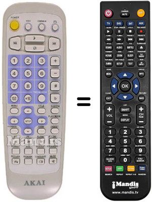 Télécommande équivalente REMCON1243