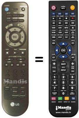 Replacement remote control REMCON674