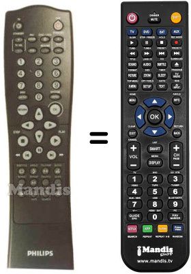 Replacement remote control REMCON610 Replacement remote control REMCON610