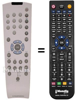 Telecomando equivalente REMCON912 Telecomando equivalente REMCON912