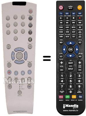 Telecomando equivalente REMCON416 Telecomando equivalente REMCON416