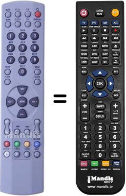 Telecomando equivalente Haier L37V6-A8