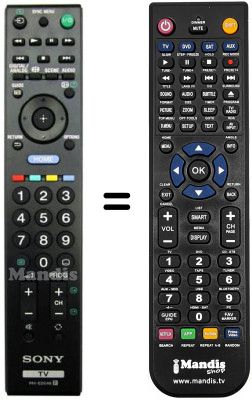 Replacement remote control REMCON736 Replacement remote control REMCON736