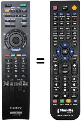 Replacement remote control REMCON954 Replacement remote control REMCON954