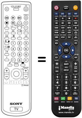 Replacement remote control REMCON146 Replacement remote control REMCON146