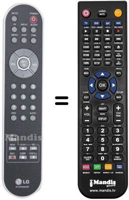 Replacement remote control LG M4210C
