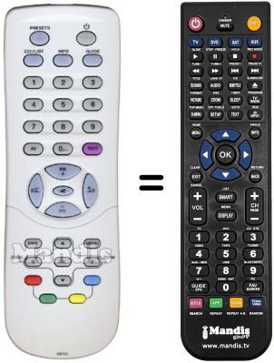 Replacement remote control Bluesky BS2805T