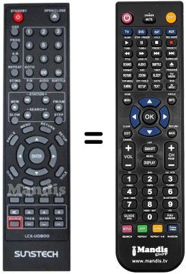 Gleichwertige Fernbedienung REMCON1245