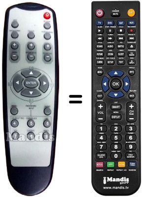 Telecomando equivalente Optoma WJF7923