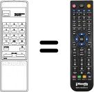 Gleichwertige Fernbedienung RC90