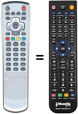 Telecomando equivalente REMCON873