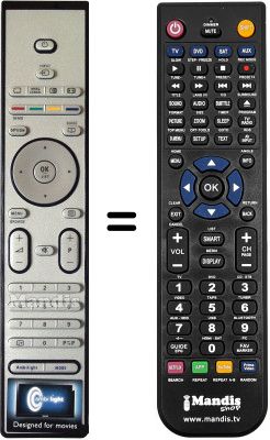 Télécommande équivalente Philips 47PFL9532D / 10 Télécommande équivalente Philips 47PFL9532D / 10
