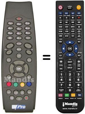 Telecomando equivalente RC39870B03-00