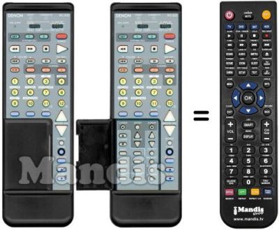 Télécommande équivalente RC-832 (I)