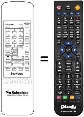 Telecomando equivalente RC305