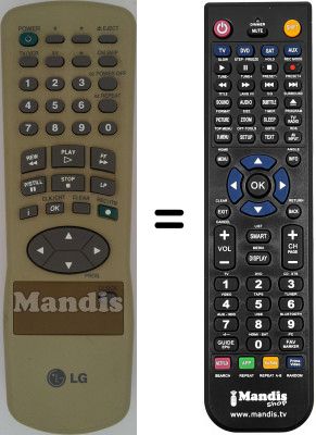 Replacement remote control REMCON342