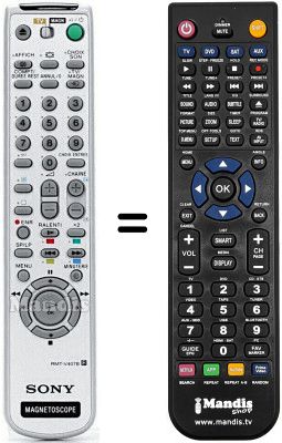Telecomando equivalente Sony SLV-SE830B
