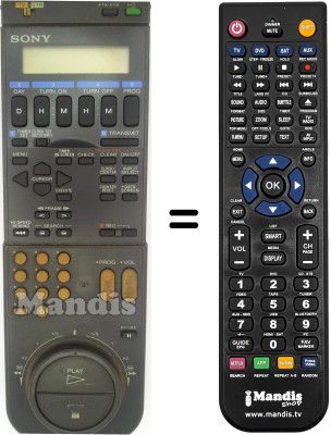 Telecomando equivalente Samsung RMT-V104A