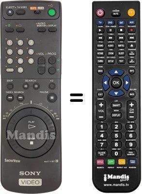 Telecomando equivalente RMT-V187