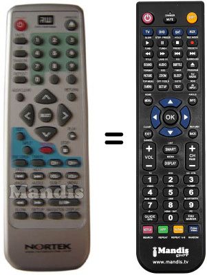 Telecomando equivalente REMCON516