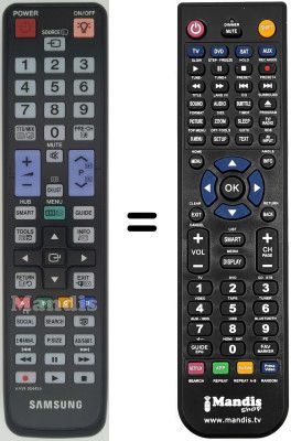 Telecomando equivalente Samsung PS42P5HX/XEC Telecomando equivalente Samsung PS42P5HX/XEC