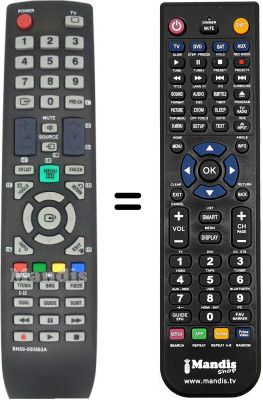 Télécommande équivalente Samsung LE46B530P7WXUA