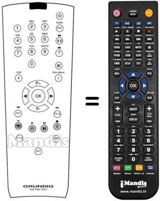 Telecomando equivalente REMCON1096 Telecomando equivalente REMCON1096