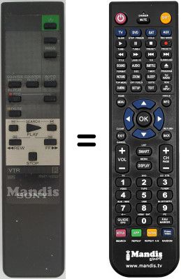 Télécommande équivalente RMT-V252