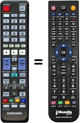 Replacement remote control Samsung AH59-02298A