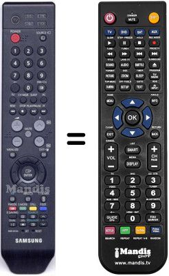 Gleichwertige Fernbedienung BN59-00539A Gleichwertige Fernbedienung BN59-00539A