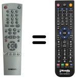 Replacement remote control Samsung SV651F