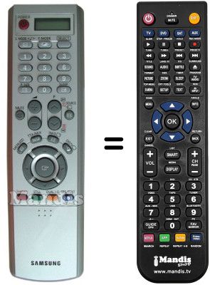 Telecomando equivalente Samsung LE40R86WDX/XEC