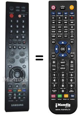 Telecomando equivalente Samsung BN5900602A Telecomando equivalente Samsung BN5900602A