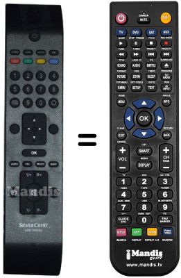 Télécommande équivalente AGB RC3902